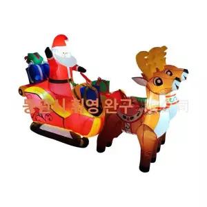 해이프 크리스마스 산타 클로스 오너먼트 인테리어 루돌프