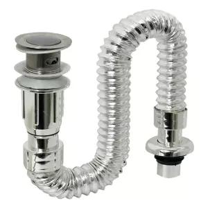 일체형 아이트랩 트랩 h자동팝업 세면대부속품 팝업