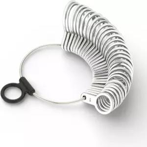 타우리쉬 핑거 링 사이즈 측정 도구 세트 29 미국 1-15 스틸 게이지 반지 주얼리 제작용