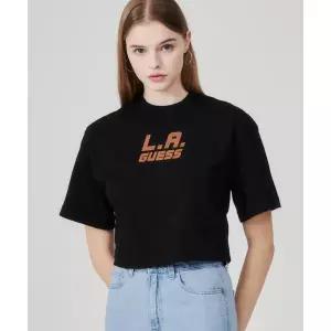 매장정품 게스 GUESS ACTIVEWEAR 크롭 반팔티 YN8K1309 1256313