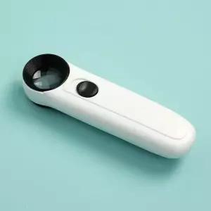 hwa 휴대용 led 현미경 40배율 21mm렌즈 스마트폰망원경