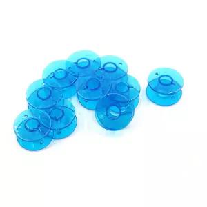 수예용품 플라스틱 투명 실토리 보빈 실감개 10개 재봉틀 자수 실정리 도구