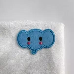 와펜 패션소품 코끼리 열접착 자수 패치 옷리폼 가방꾸미기 DIY 아이옷