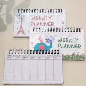 들고다니기 좋은 초미니 휴대용 위클리 플래너