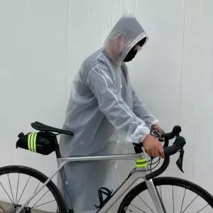 남성 레인코트 아웃도어 EVA 자전거 우비