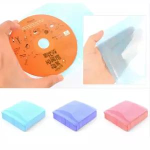 부직포 시디 cd 케이스 정리 보관함 100p 색상랜덤 cd케이스