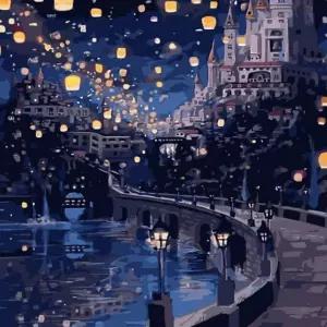 피포페인팅 GX5243 (MS0686) 나이트 페스티발 DIY명화그리기 취미그림