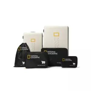 내셔널지오그래픽 NATIONALGEOGRAPHIC N255ASU180 벤타 캐리어 세트 BEIGE 1023748
