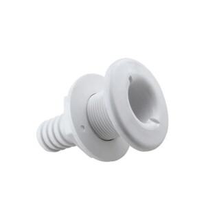 보트용 스루 헐 커넥터 3/4인치 ABS 플라스틱 호스 커플링 배수구 액세서리 드레인 스커퍼 피팅