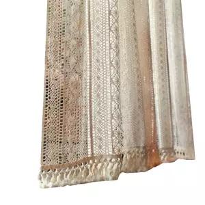 레이스 공간분리 카페 발코니 뜨개 북유럽