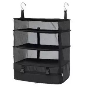 걸이형 압축파우치 유행공감 철제선반 캐리어 4단 조립렉