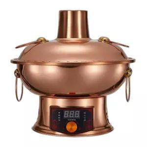 전기 신설로냄비 전골 그릇 샤브샤브 냄비 다이얼형 분리형