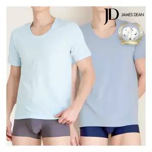 봄신상 [제임스딘] 남성용 순면 컬러 반팔런닝 4종세트