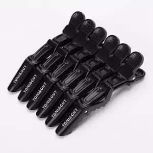 6 개/몫 플라스틱 머리핀 헤어 클립 미용 클램프 클로 섹션 악어 이발사 살롱 스타일링 액세서리