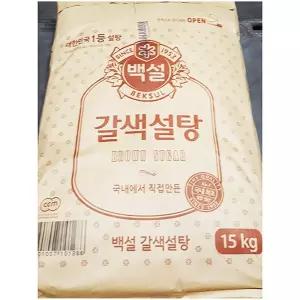 업소용 식당 식자재 주방 식재료 백설 황설탕 15kg