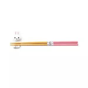 [골드스마일]나무 젓가락 캡 받침 캐릭터 홀더 세트 선물수저받침