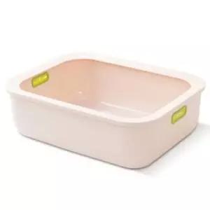 고양이 화장실 배변통 고양이 변기 화장실 핑크 고양이화장실 고양이변기 고양이배변통