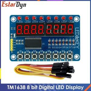 AVR Arduino호환용 모듈 키 디스플레이  8 비트 디지털 LED 튜브  TM1638