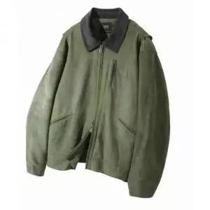[매장정품] 디미트리블랙 2WAY OG 에센셜 디트로이트 스웨이드 자켓_올리브 DBD8JK05OL
