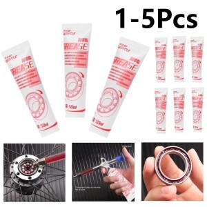 1-5개 자전거 윤활유 허브 하단 헤드셋 타워 바디 볼 베어링 그리스 산악 엘리먼트 체인 오일