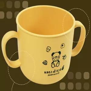 혜와영 베이비 뚜껑양손컵 어린이집컵