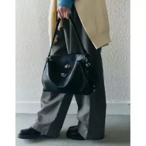 JILLSTUART ACC [AUBE] 가죽 오브 장식 숄더백 M 2color 2057834