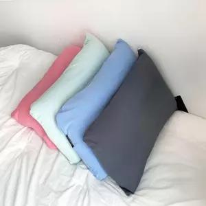 베개 비즈 사각 빨아 쓰는 꿀잠 경추 쿠션