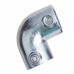 [콩심팥심]파이프 홀더 클램프 다용도 체결공구 실버 코너 고정용