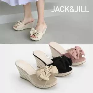 [잭앤질]잭앤질 리본 웨지힐 샌들(JB1452)