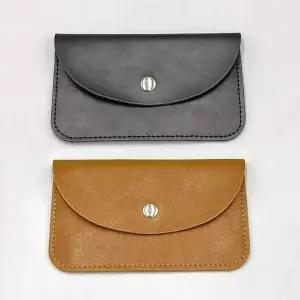 스티치가죽 동전 지갑 태국 일본 지폐 베트남 엔화 여행 유럽