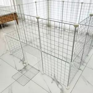 조립식 반려견 강아지 고양이 확장형 철장 울타리 소형 반려동물