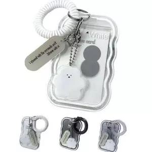 홀더 교통카드 케이스 학생 신용 목걸이형 다용도 캐릭터키링