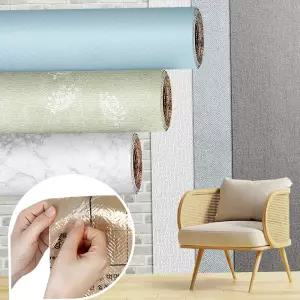 셀프도배지 크레파펠 2.5M 합지벽지 만능풀바른 소폭 롤 풀벽지 인테리어벽지