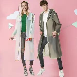 남여공용 레인코트 비옷 우비 판초우의 아웃도어 EVA