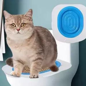 고양이 화장실 보조 교육 훈련 유도 배변 반려묘 고양이변기트레이