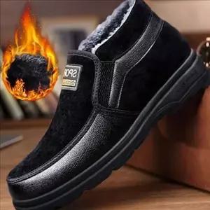 데일리 남성 방한화 따뜻한 남자 부츠 겨울 기모 방수 논슬립