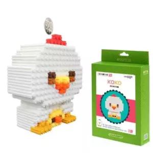 [문구/오피스] 글로벌이지 뚝딱 툭툭블럭 12띠 저금통10 닭 코코