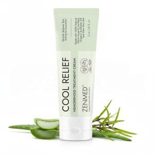ZENMED Cool Relief - 56.7g(2온스) 천연 허브 크림, 치질 포뮬러의 성분 함유