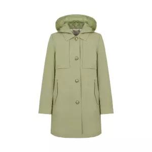 [크로커다일레이디]크로커다일레이디 후드 탈부착 스탠카라 트렌치 봄 코트_CLESCT104