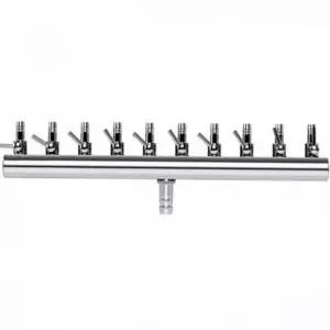 [골드스마일]수조용 어항 10구 스테인레스 수족관 분배기 공기량 에어