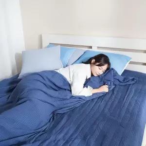 시어서커 여름 이불 홑이불 냉감 리플 침대 패드 얇은 여름용