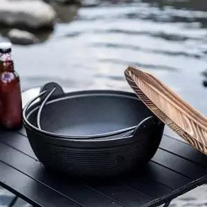 주물 냄비 무쇠 전골 샤브샤브 찌개 캠핑 오뎅탕 나베냄비