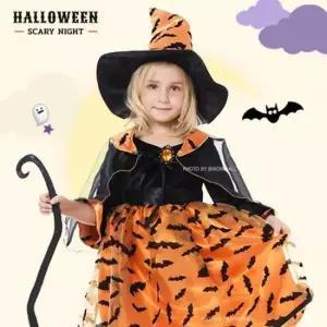 할로윈의상 할로윈 쥬시 마녀 코스튬 5종세트-오렌지