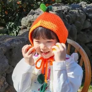 모자 제주감귤 귀도리 청귤 감귤 사계절 제주모자 제주여행 귤모자 오르방