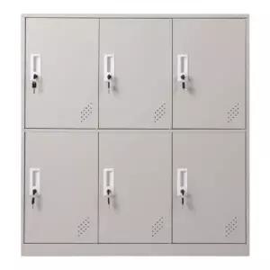 [하프클럽/셀러허브]클래식 철제 사물함 사무실사물함 개인 6칸