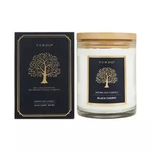 [하프클럽/셀러허브]베르도 아로마 소이 양키 캔들 블랙 체리 190g
