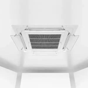 [콩심팥심]시스템에어컨 풍향조절기 4way 천장형 에어컨바람막이 4개세트