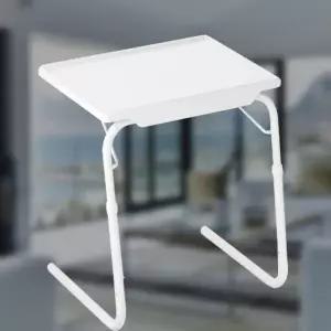 [하프클럽/셀러허브]접이식 높이조절테이블 조절 책상 사이드 1인