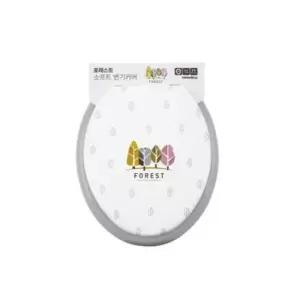 [SBD] 변기카바 O형 좋은 쿠션감 그레이 변기커버 소프트 중