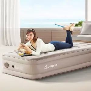 에어매트 싱글 캠핑용 야외 텐트매트리스 1인용자충